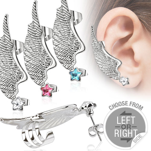 Angel Wings 20g Standard Pierced Ear 